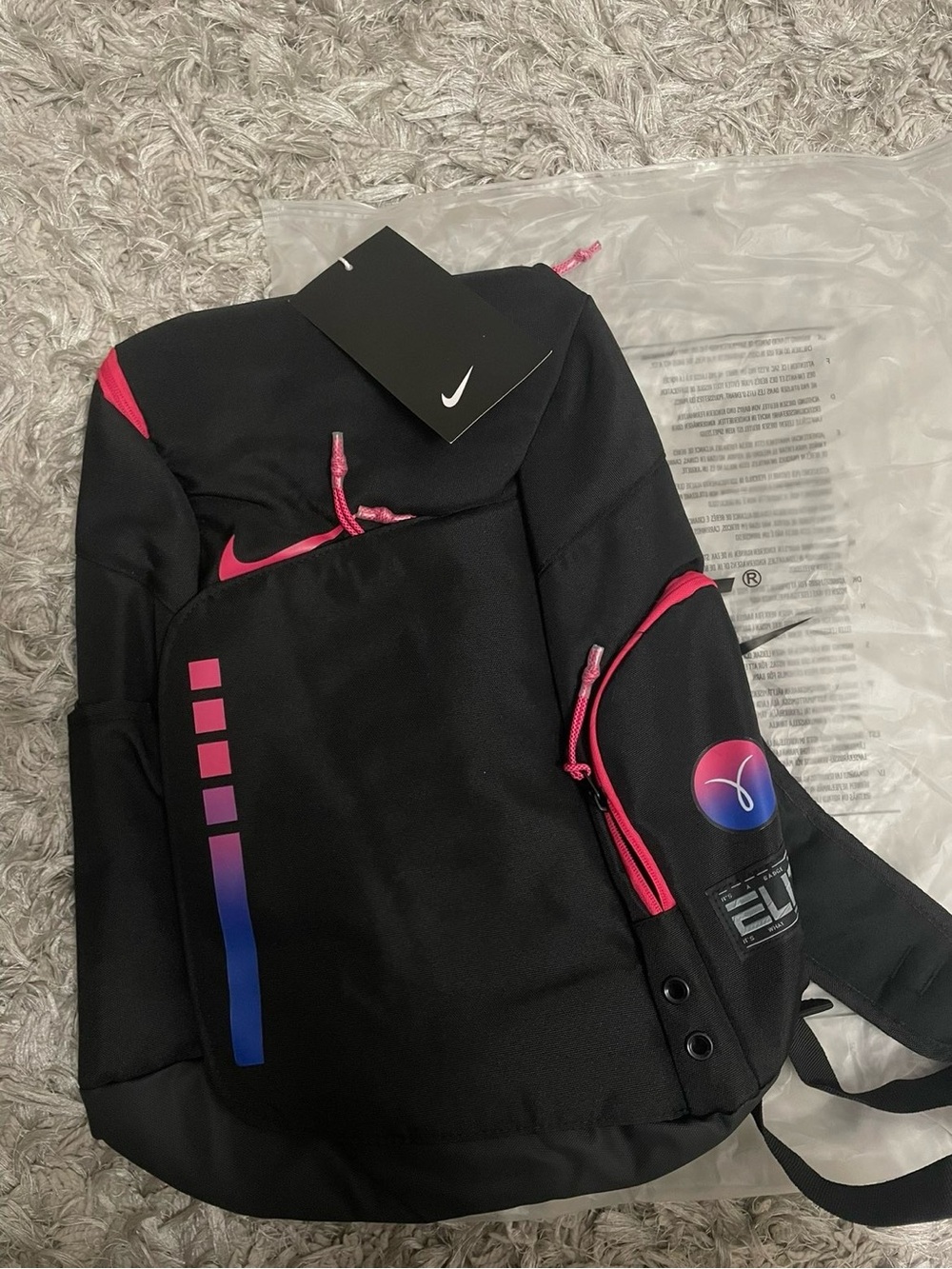nike elite bag pack